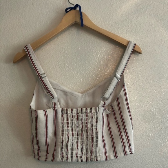 NWT Forever 21 Striped Crop Top - Picture 4 of 7
